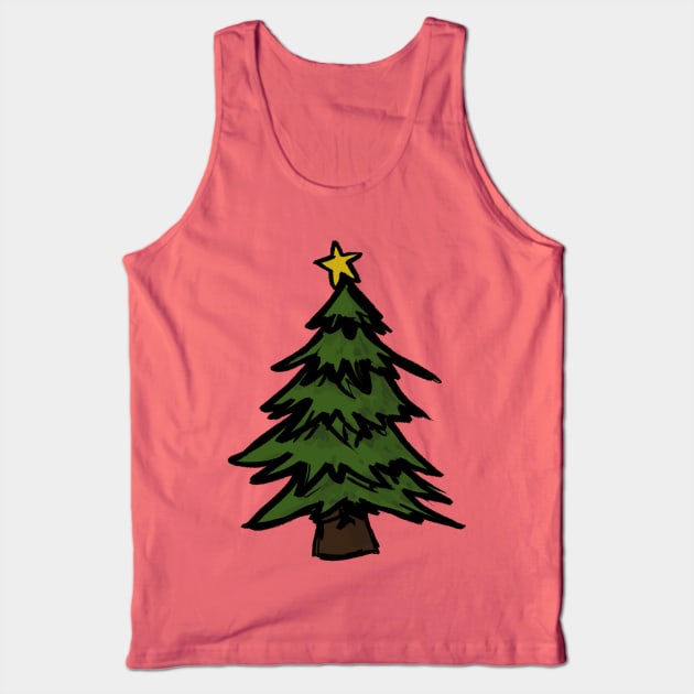 modest christmas tree Tank Top by yigitbayram